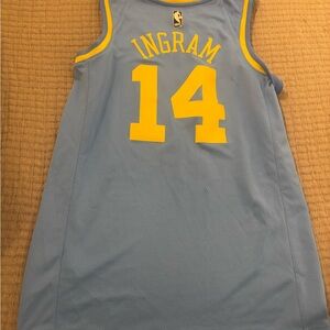 Nike Blue and Yellow Dri-FIT Jersey